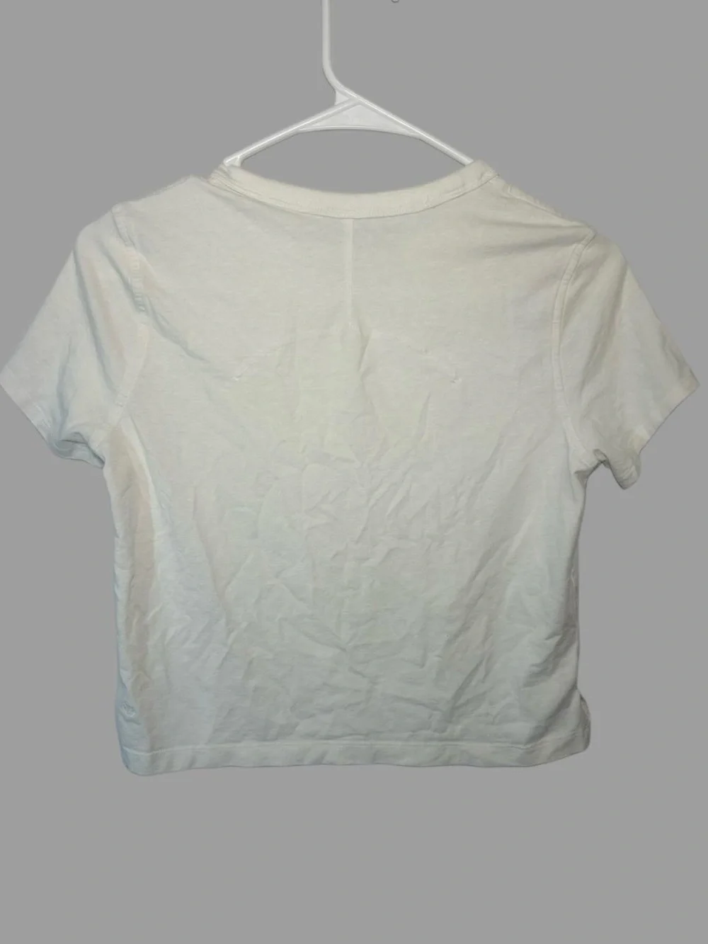 lululemon athletica White Crewneck Short Sleeve Tee